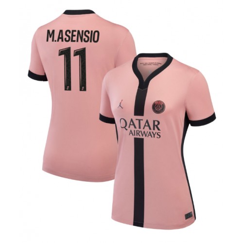 Fotbalové Dres Paris Saint-Germain Marco Asensio #11 Dámské Alternativní 2024-25 Krátký Rukáv